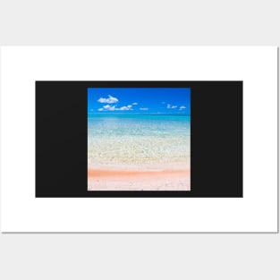 Tikeahu Pink Sand Beach Posters and Art